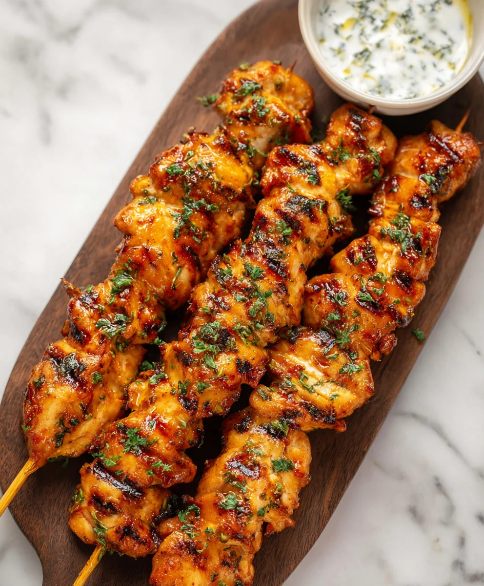 Air Fryer Beef Skewers-Easy & Juicy Recipe