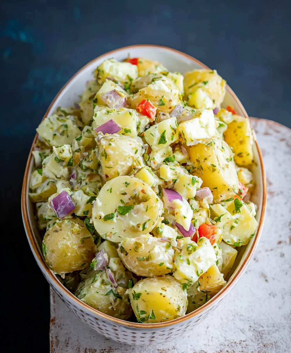 Zesty Italian Potato Salad - Fresh & Flavorful Recipe