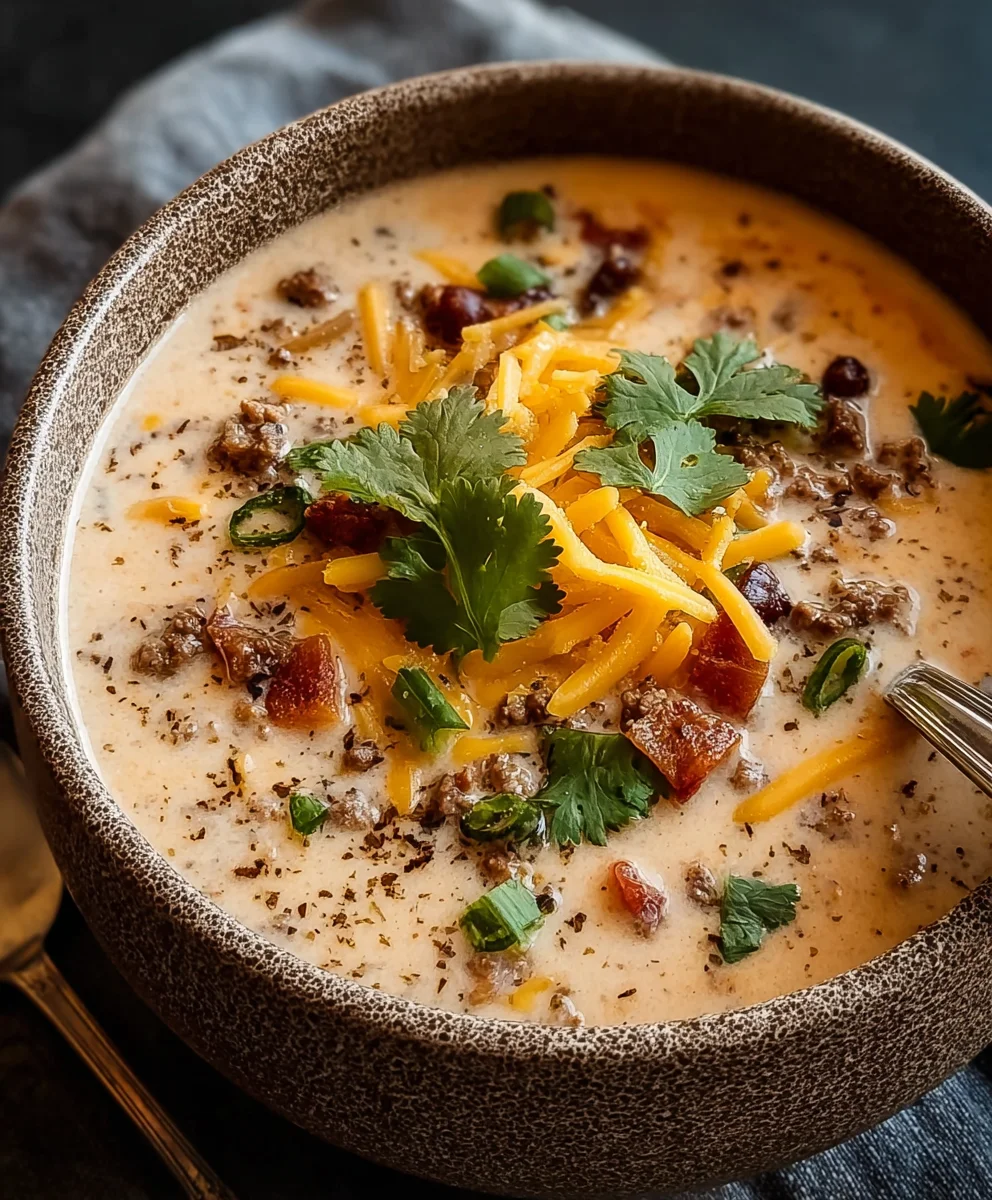 Hearty Cowboy Soup-Beef & Bean Comfort Food