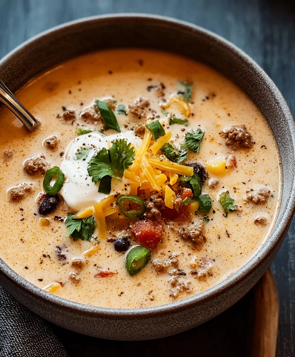 Hearty Cowboy Soup-Beef & Bean Comfort Food