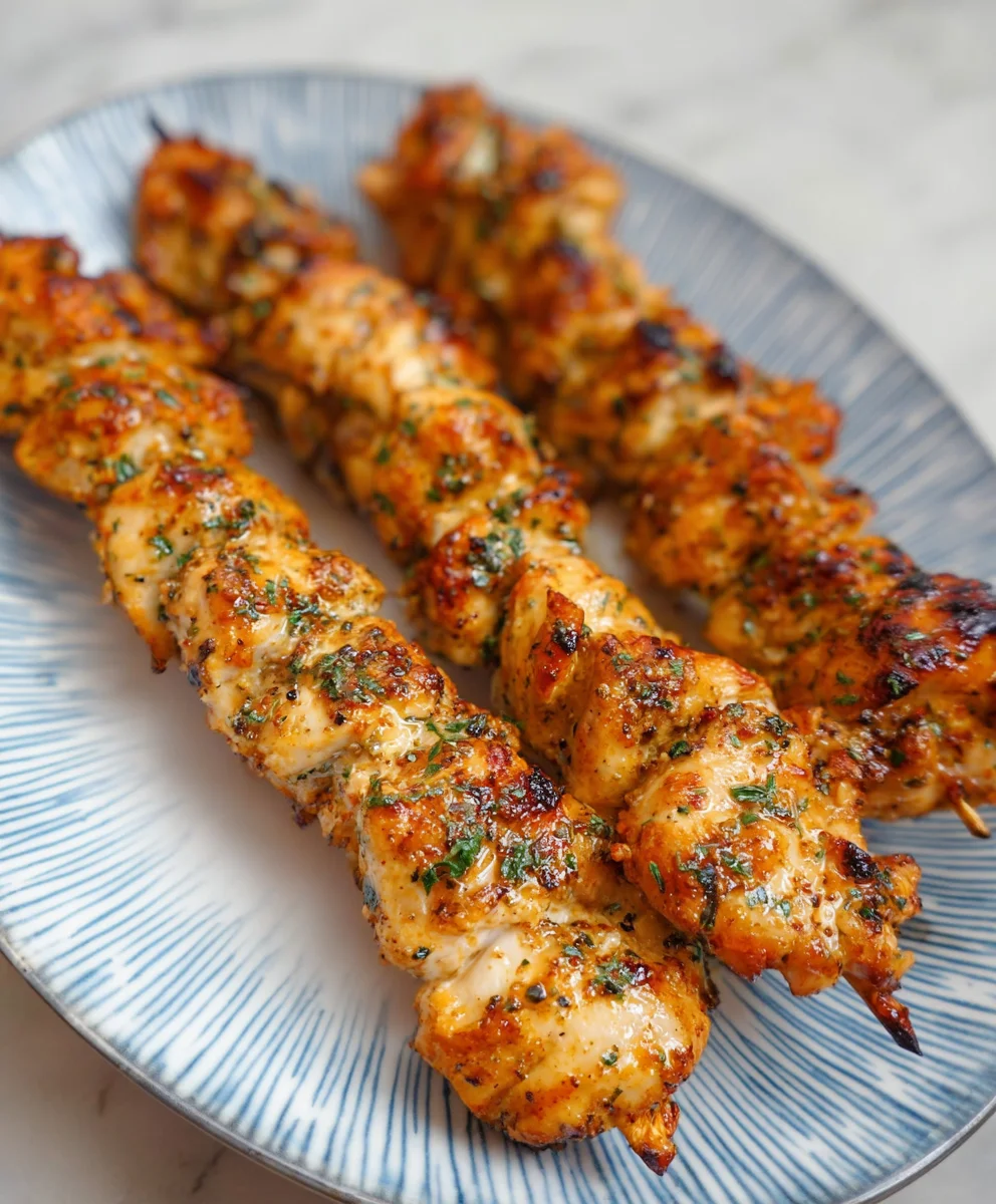 Air Fryer Beef Skewers-Easy & Juicy Recipe