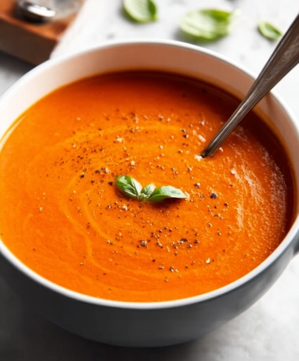 Creamy Tomato Soup - Cozy Winter Comfort Food