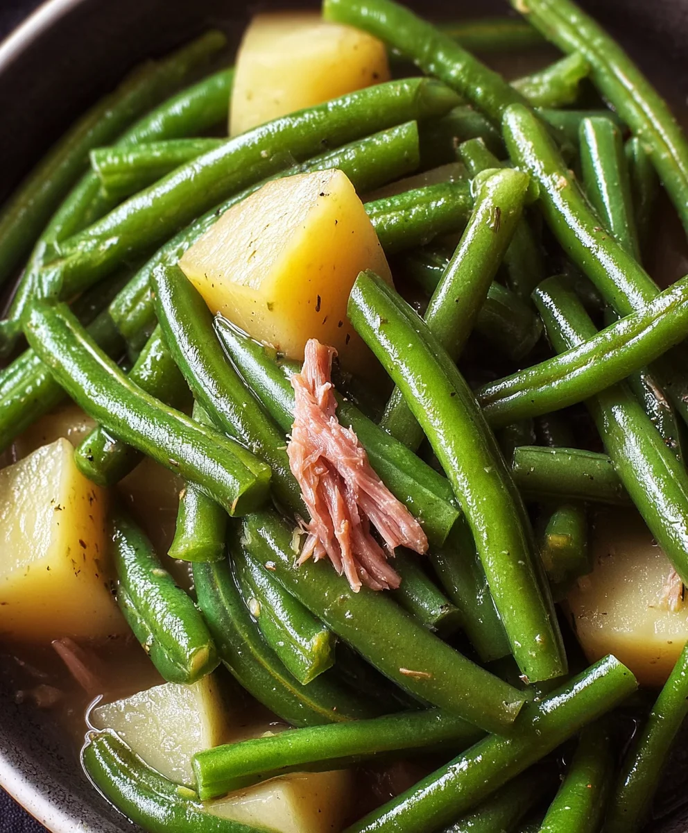 Tender Southern Green Beans - A Beefy Family Favorite