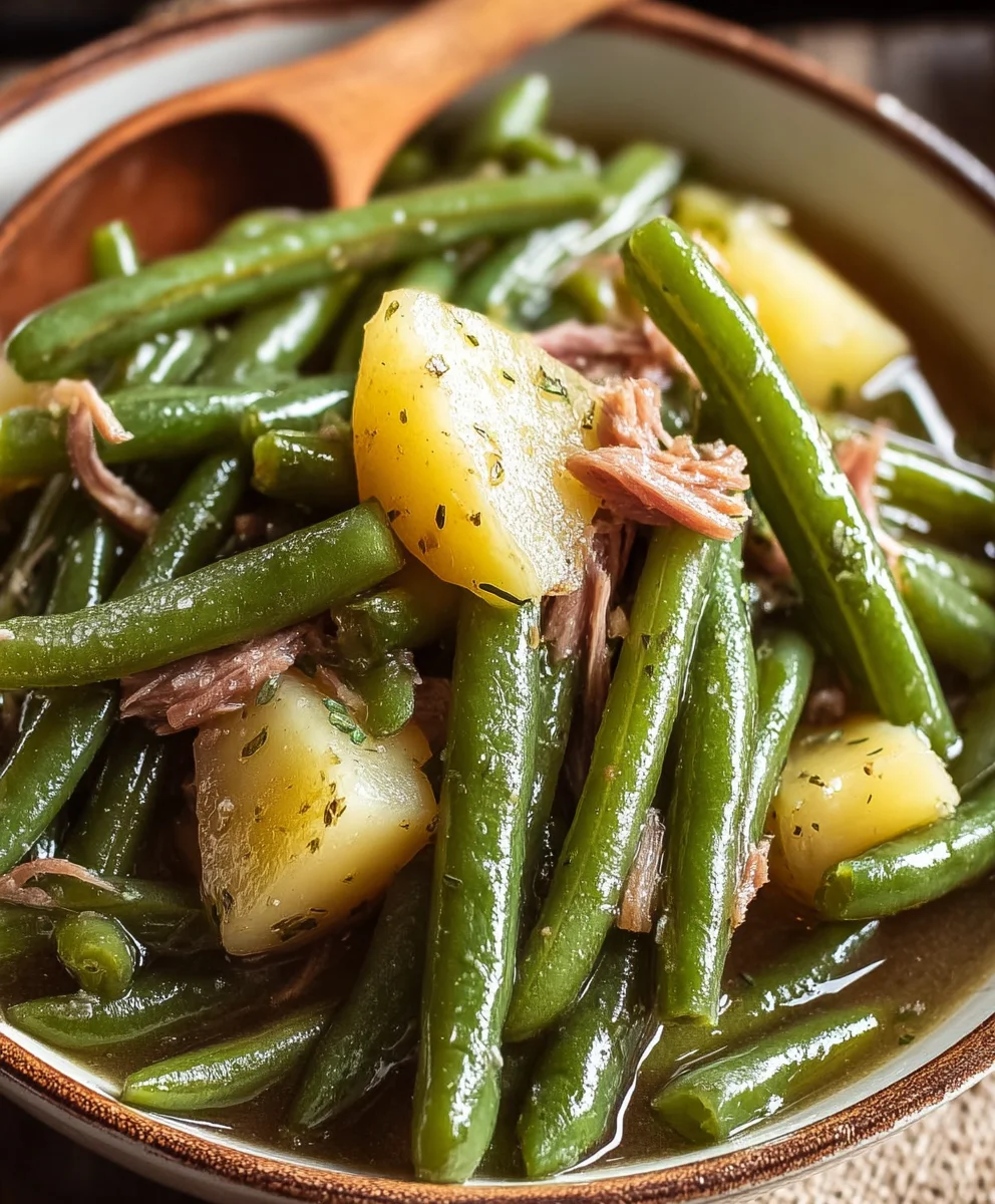 Tender Southern Green Beans - A Beefy Family Favorite