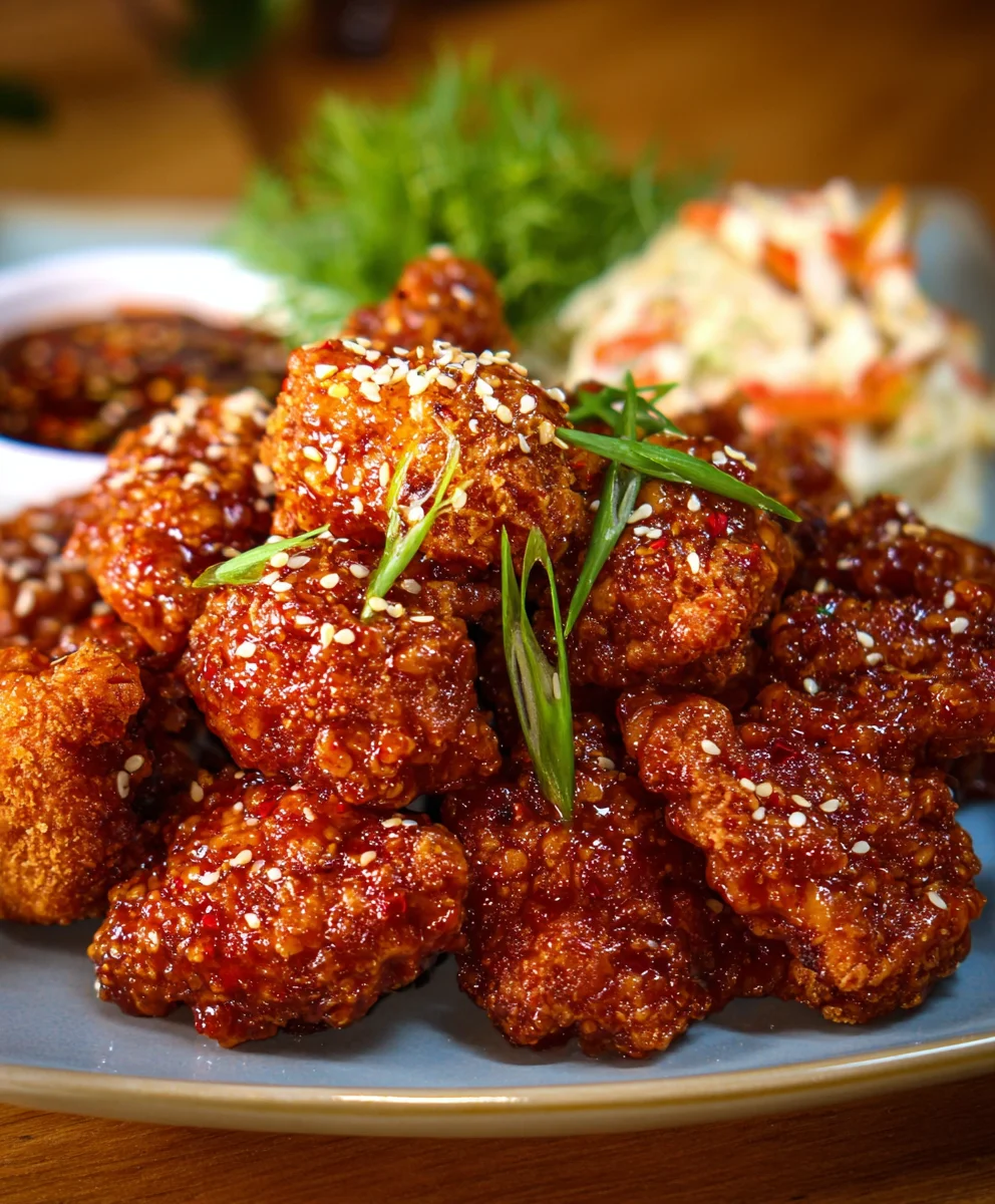 Korean Fried Chicken Yangnyeom-style Recipe