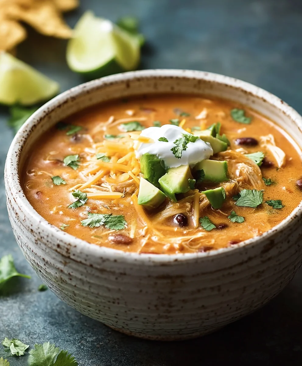 Creamy Chicken Enchilada Soup - Easy Comfort Food