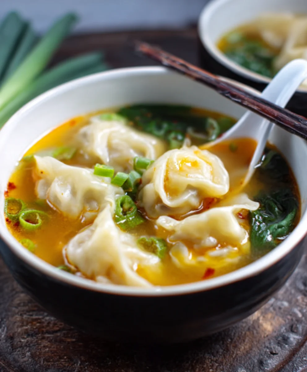 Easy Beef Wonton Soup Recipe - Quick & Delicious