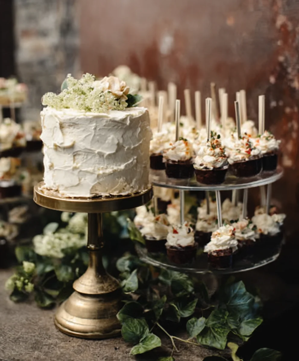 Elegant Wool Factory Wedding-Flower Grandma Style