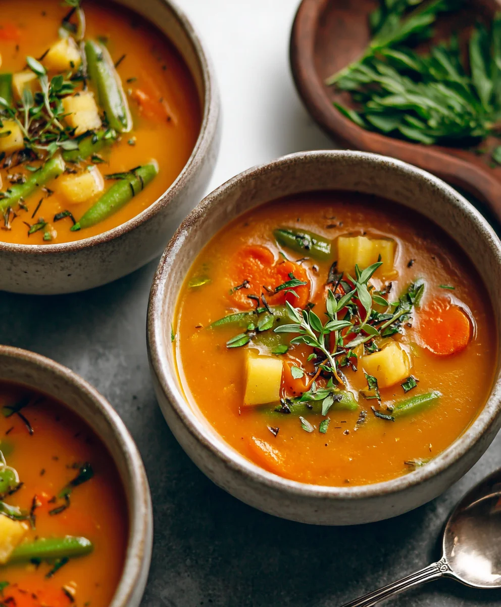 Easy Vegetable Soup Recipe - Hearty & Quick Meal
