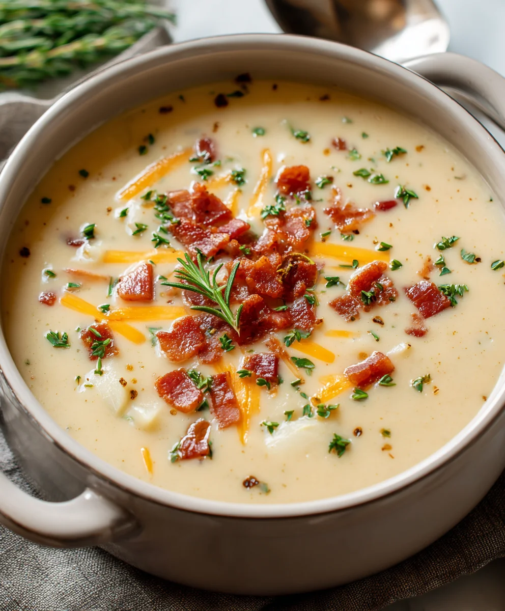 Easy Potato Soup Recipe-Hearty & Delicious