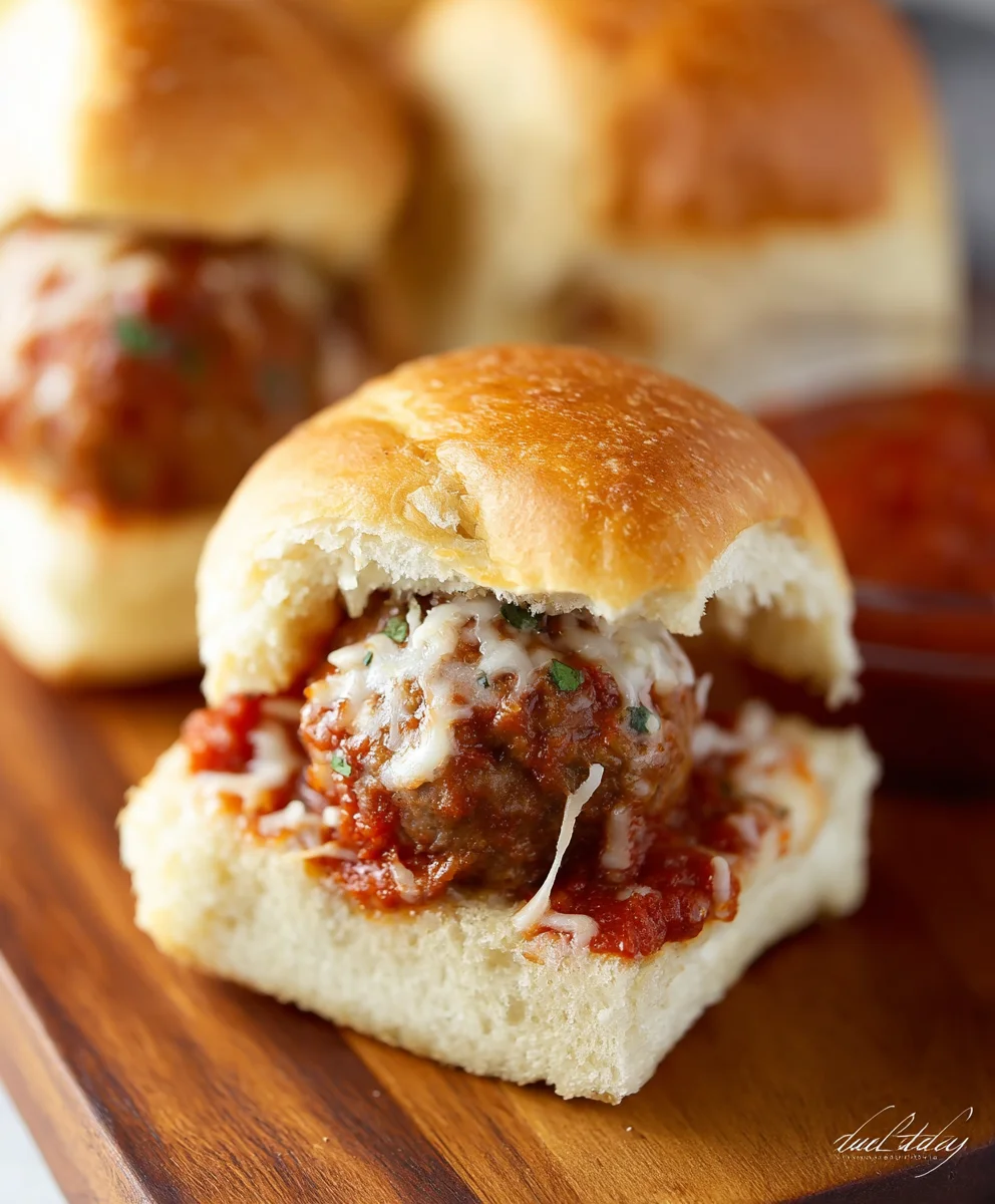 Best Beef Meatball Sliders - Easy & Delicious