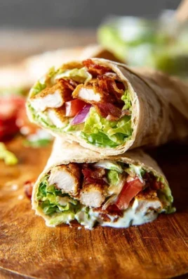 Crispy Chicken Beef Beef Bacon Ranch Wrap