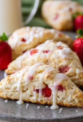 Strawberry Scones