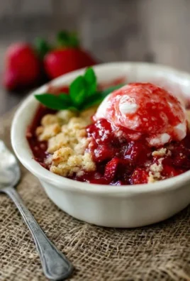 Strawberry Cobbler