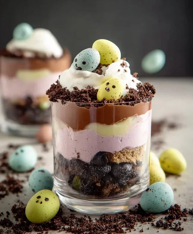 Easter Dirt Cups