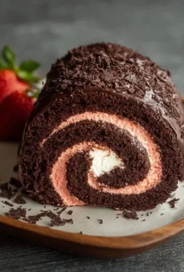 Easy Chocolate Swiss Roll