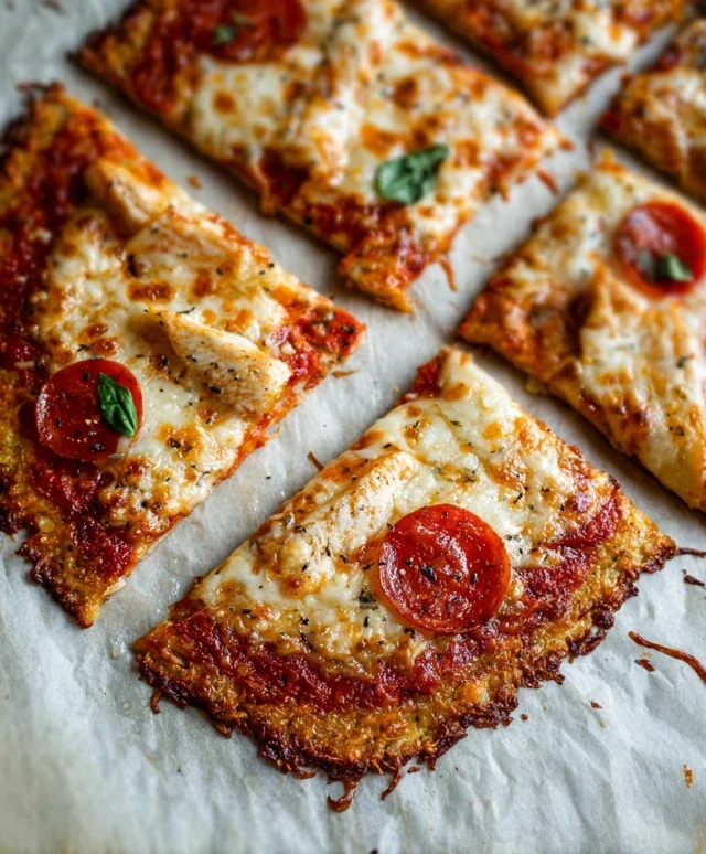 Chicken Crust Pizza (Easy Low Carb Recipe)