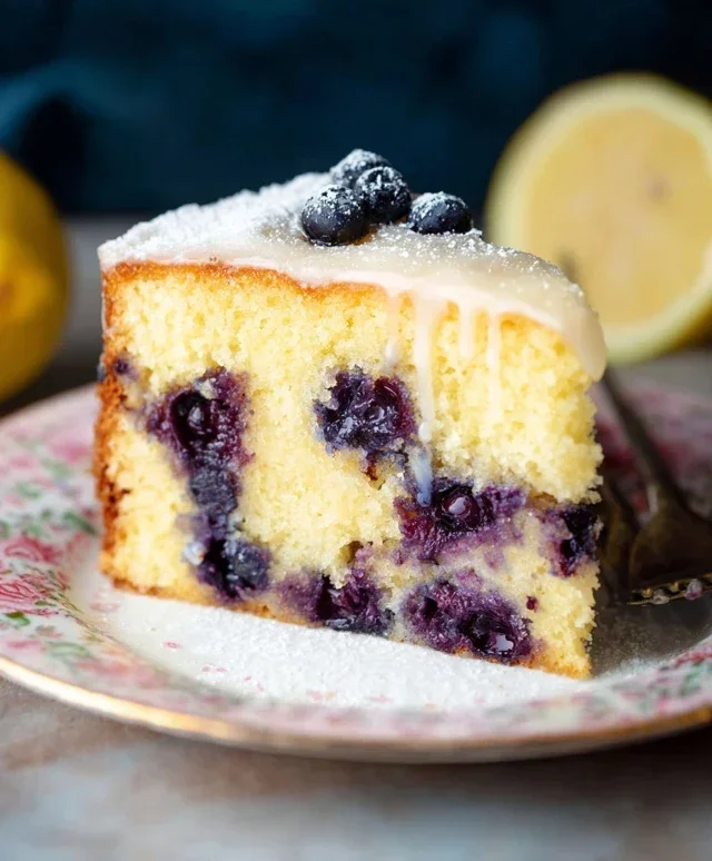 Lemon Blueberry Cake