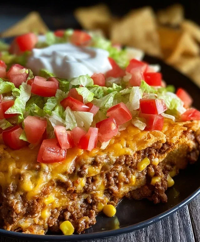 Walking Taco Casserole