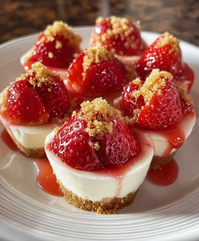 Cheesecake Deviled Strawberries