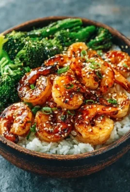 Honey Garlic Shrimp Bowls