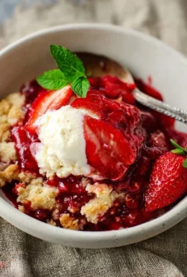 Strawberry Cobbler