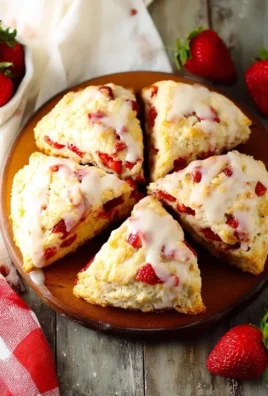 Strawberry Scones