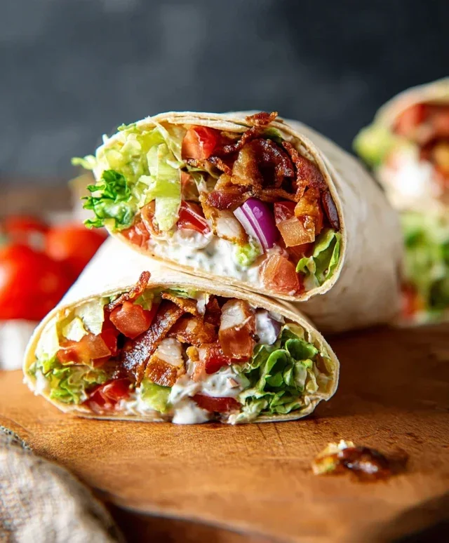 Crispy Chicken Beef Beef Bacon Ranch Wrap