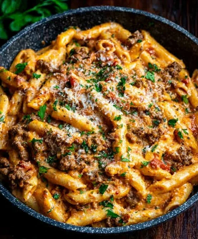 Creamy Beef Pasta