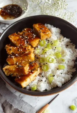 Honey Garlic Tofu