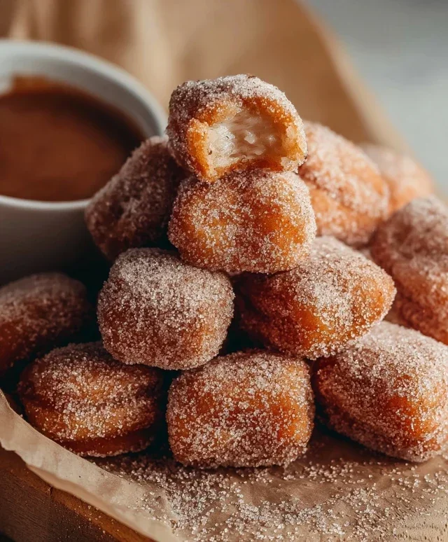 Sweet Air Fryer Churro Bites Recipe