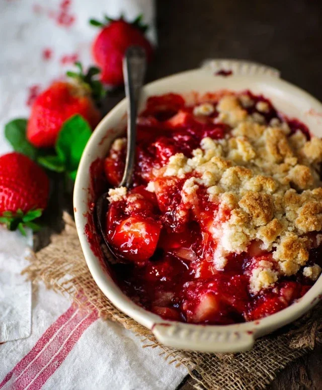 Strawberry Cobbler