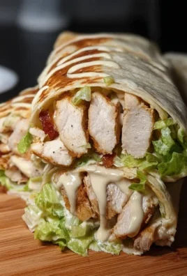 Chicken Caesar Wraps