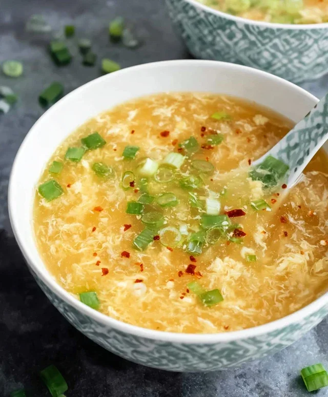 Homemade Egg Drop Soup (Keto & Gluten Free)
