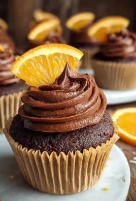 Orange Chocolate Cupcakes