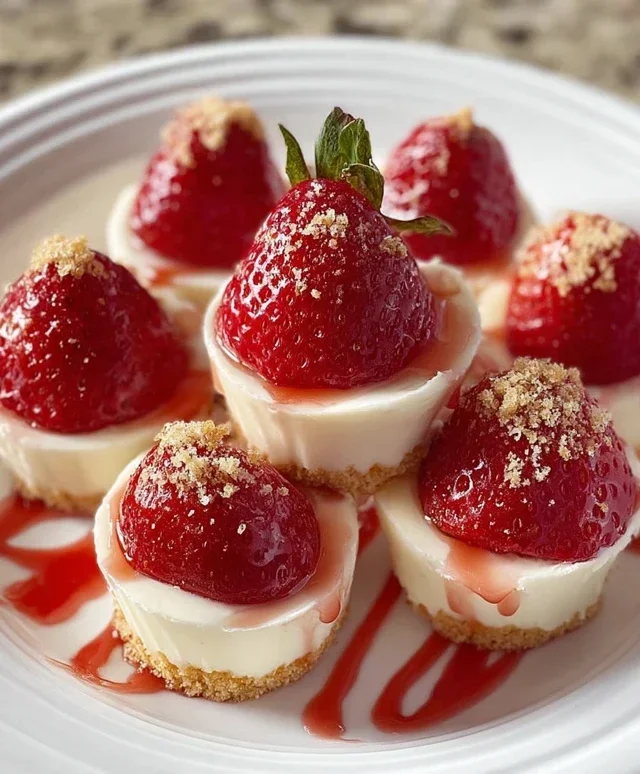 Cheesecake Deviled Strawberries