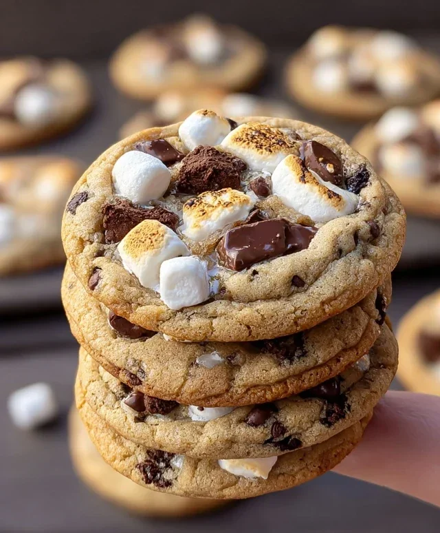 S'mores Cookies and Cream Cookies
