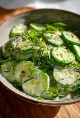 Polish Cucumber Salad