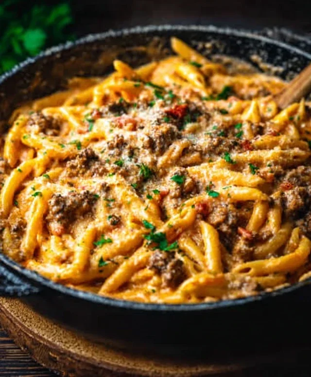 Creamy Beef Pasta