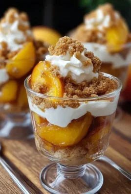 Classic Peach Cobbler Parfait