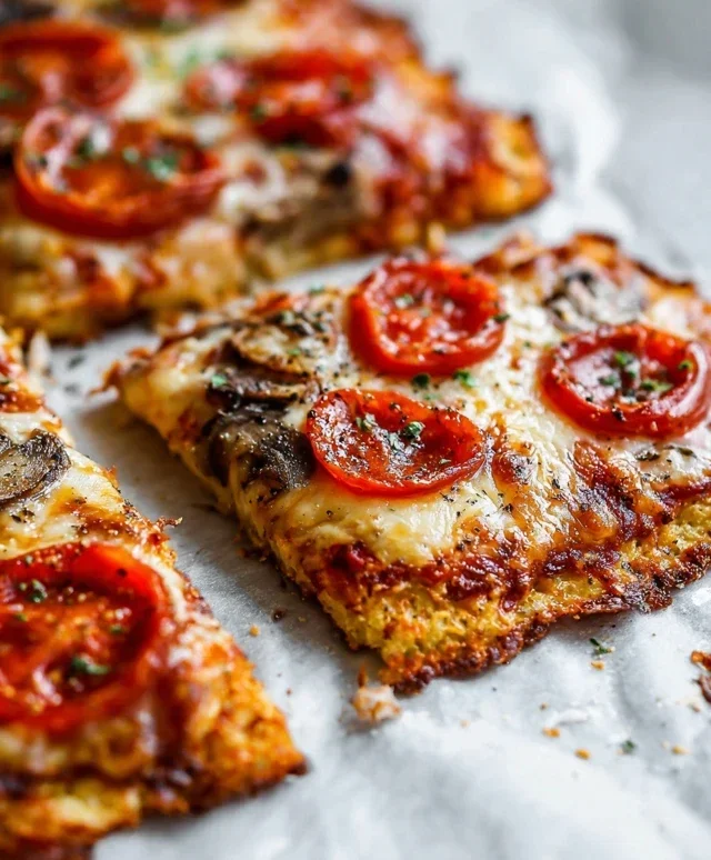 Chicken Crust Pizza (Easy Low Carb Recipe)