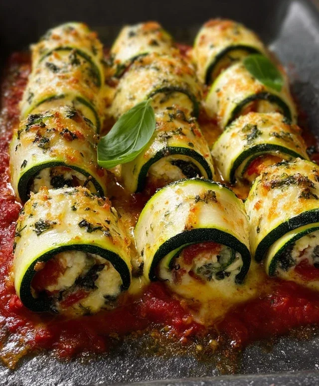 Vegan Zucchini Rollatini