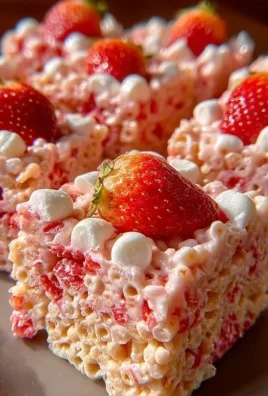 Strawberry Crunch Rice Krispie Treats