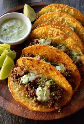 Crispy Ground Beef Tacos