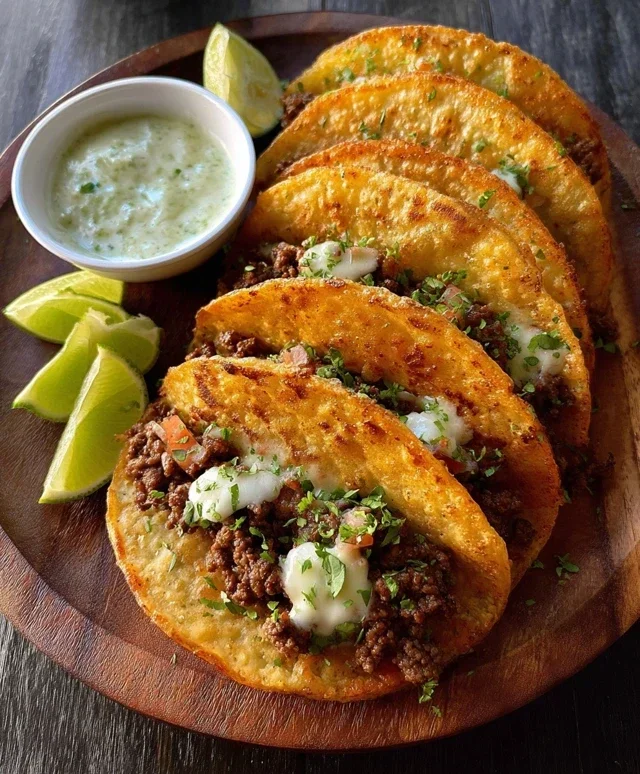 Crispy Ground Beef Tacos