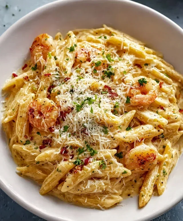 One Pot Creamy Garlic Pasta (Just 20 Minutes!)