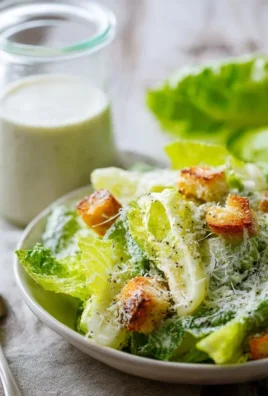 Homemade Caesar Salad Dressing