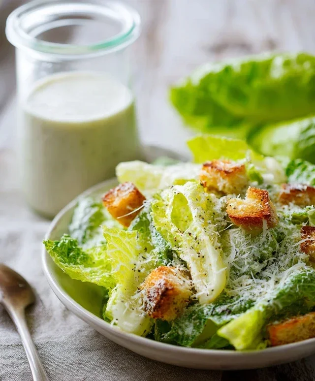 Homemade Caesar Salad Dressing