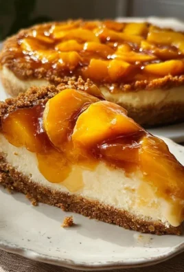 Peach Cobbler Cheesecake