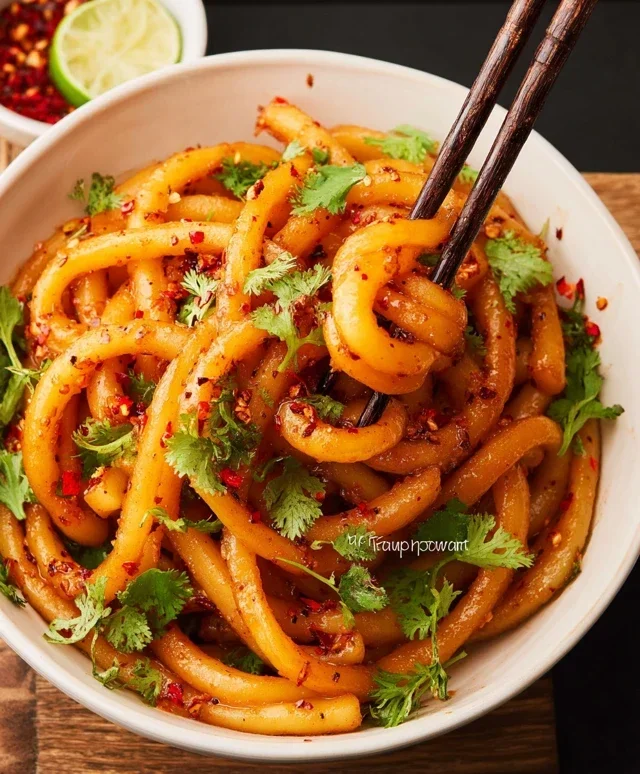 Spicy Potato Noodles